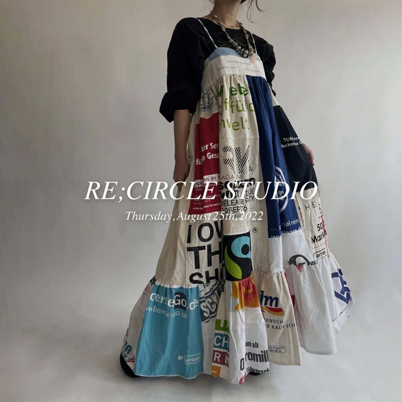 RE;CIRCLE STUDIOの新作”RE Eco-Friendly Bag”シリーズ
