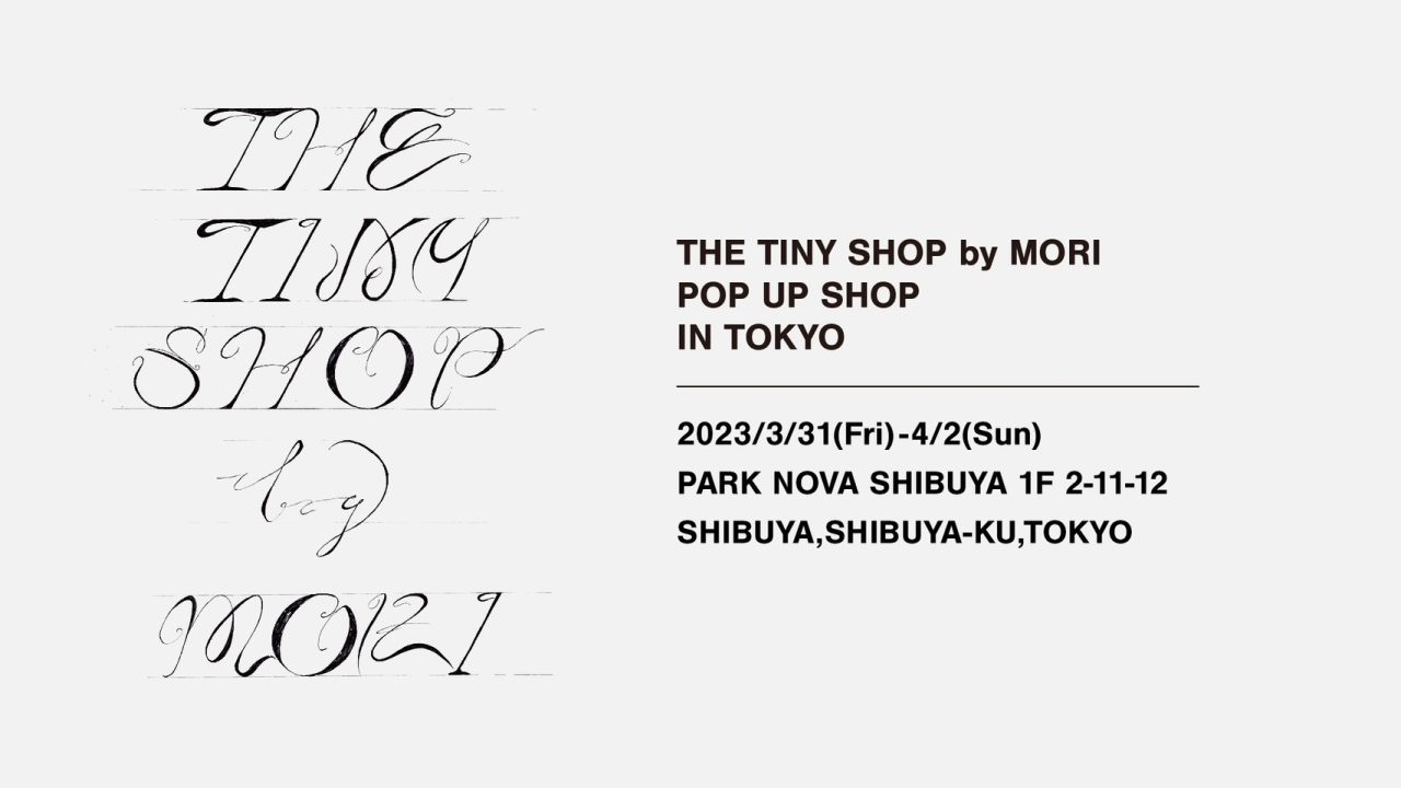 2023 SPRING POP UP SHOP in TOKYO